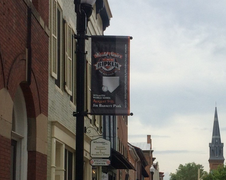 City of Winchester Double Sided Pole Banners | Banners.com